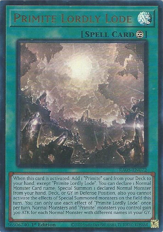 Primite Lordly Lode (Ultra Rare)