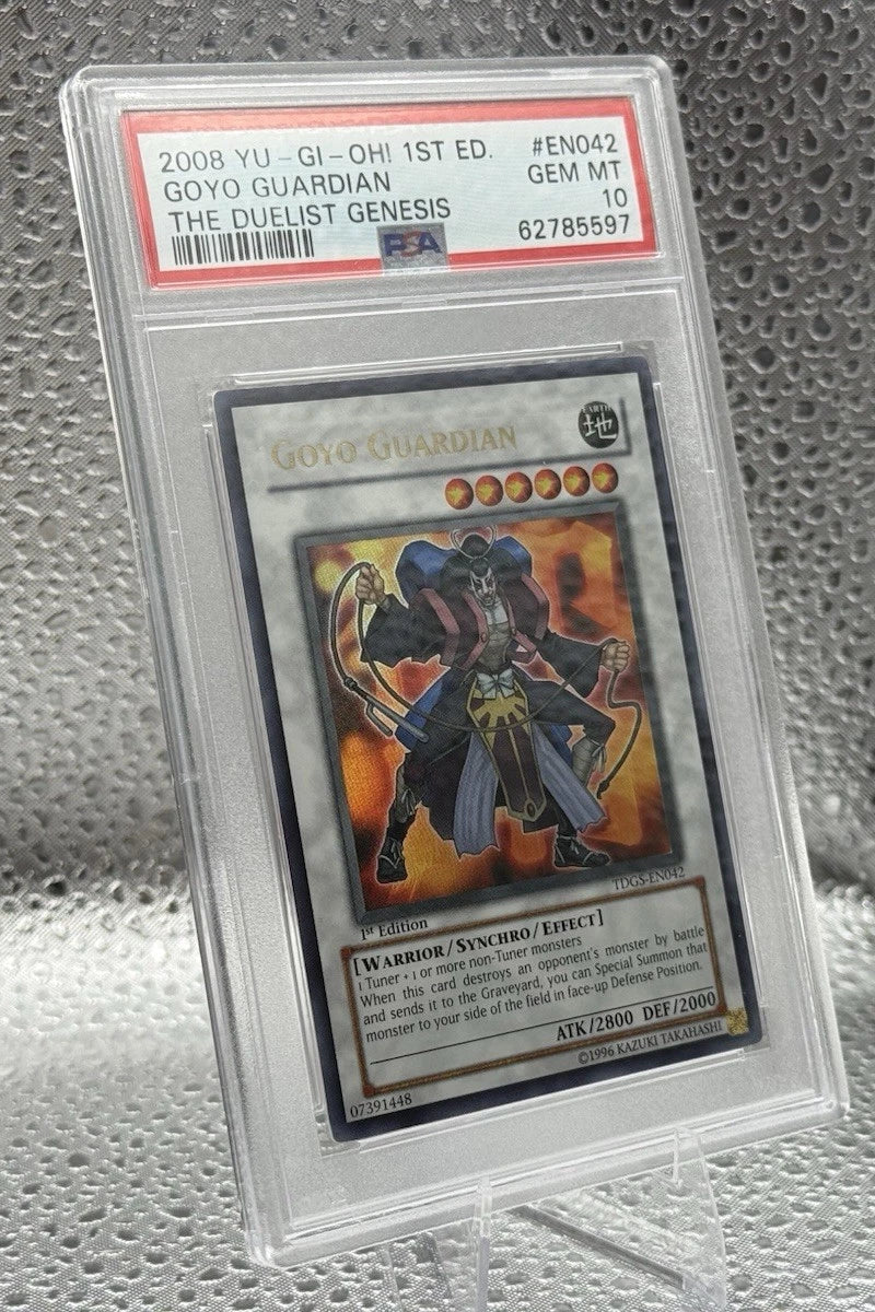 Goyo Guardian | TDGS-EN042 | Ultra Rare | PSA 10 | 1st Edition | The Duelist Genesis | 2008