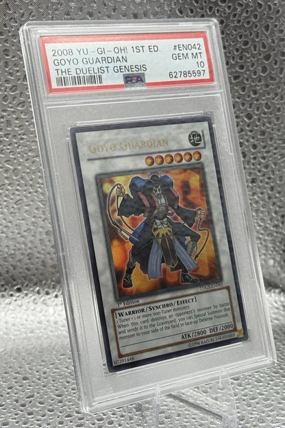 Goyo Guardian | TDGS-EN042 | Ultra Rare | PSA 10 | 1st Edition | The Duelist Genesis | 2008